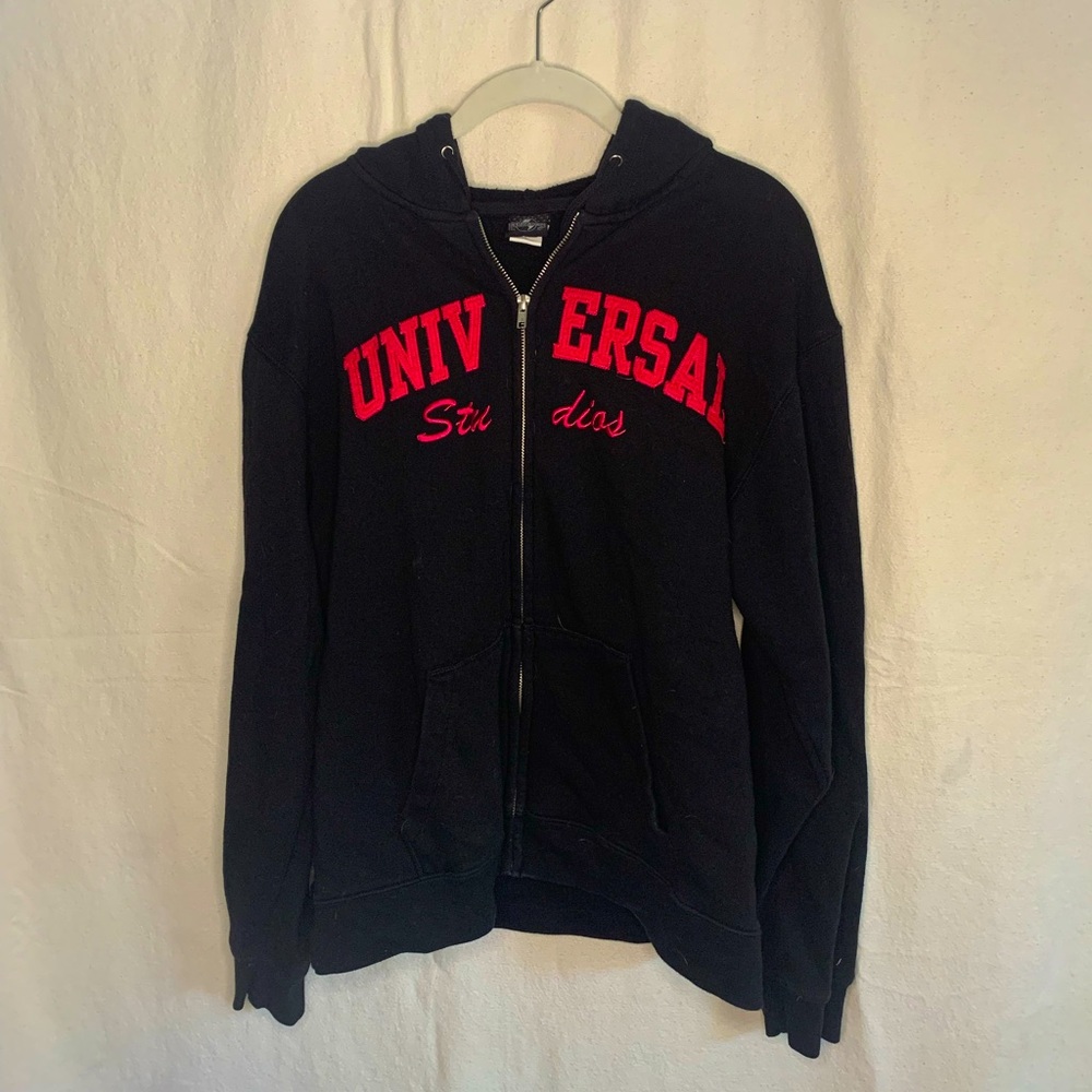 Universal Studios Zip Up Hoodie Jacket Gem